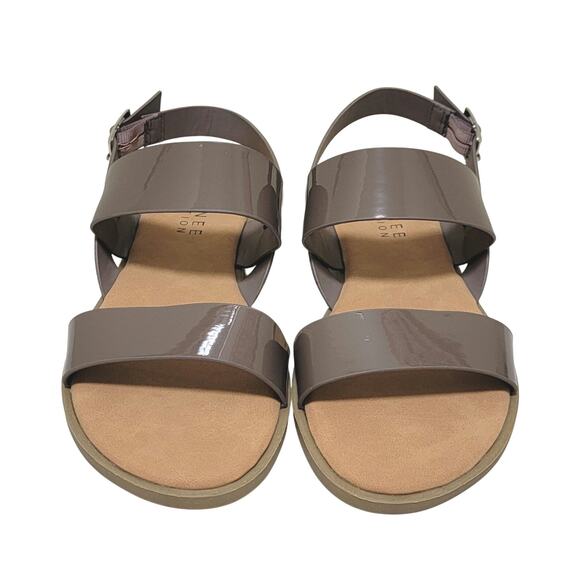 Journee Collection Women Lavine Slingback Sandals Size US 8M Taupe Grey - Picture 4 of 6
